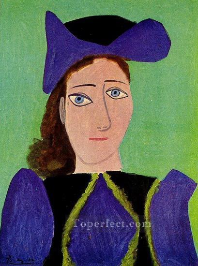Portrait de femme Olga 1920 Cubist Oil Paintings